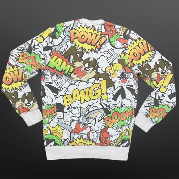 Looney Tunes Vintage Men’s Sweater Size M - Picture 2 of 5